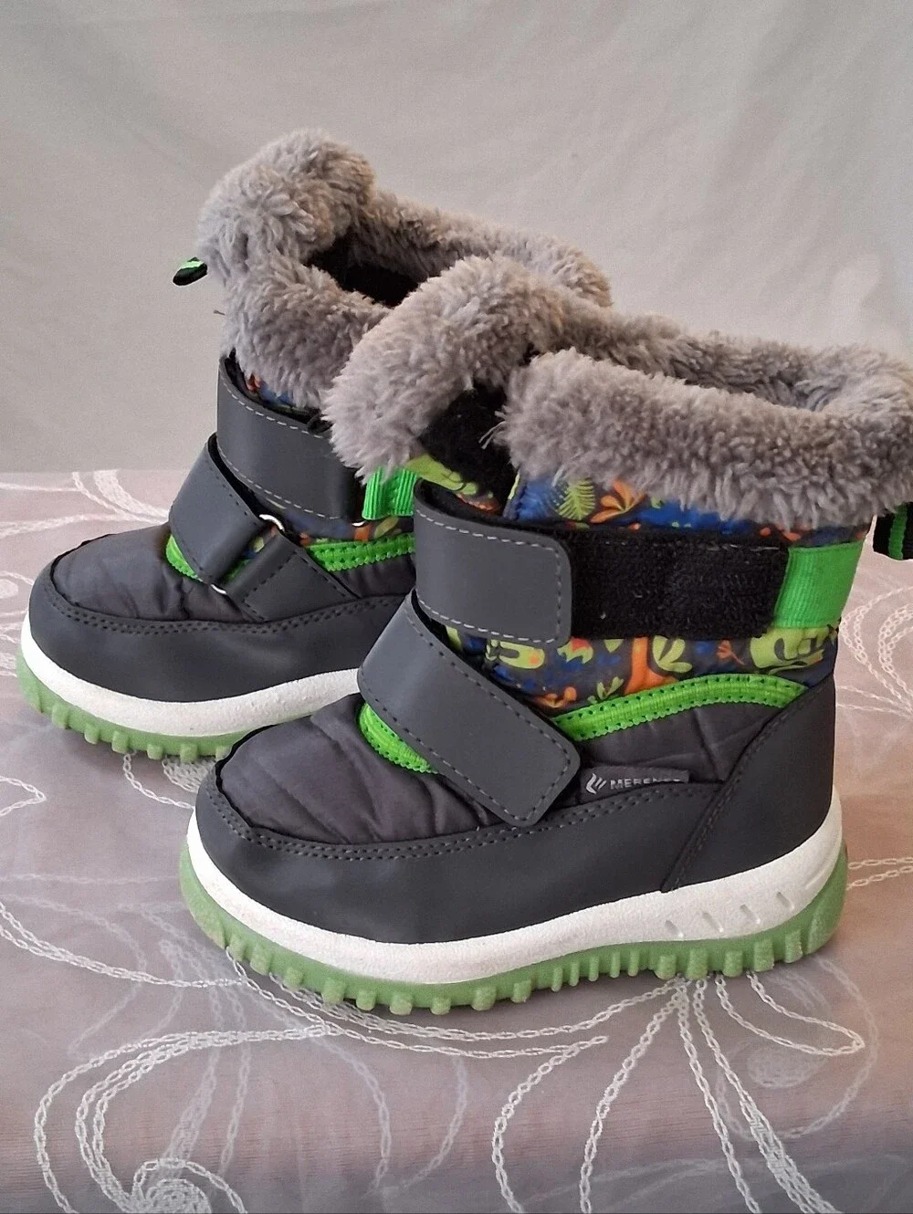 Merence Toddler Winter Snow Boots